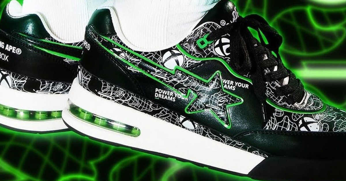Xbox and BAPE merge gaming and fashion with Road STA Camo Xbox and BAPE merge gaming and fashion with Road STA Camo