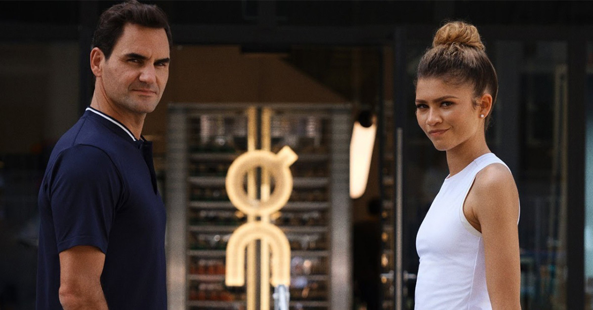 Zendaya and Roger Federer in new on-campaign Zendaya and Roger Federer in new on-campaign