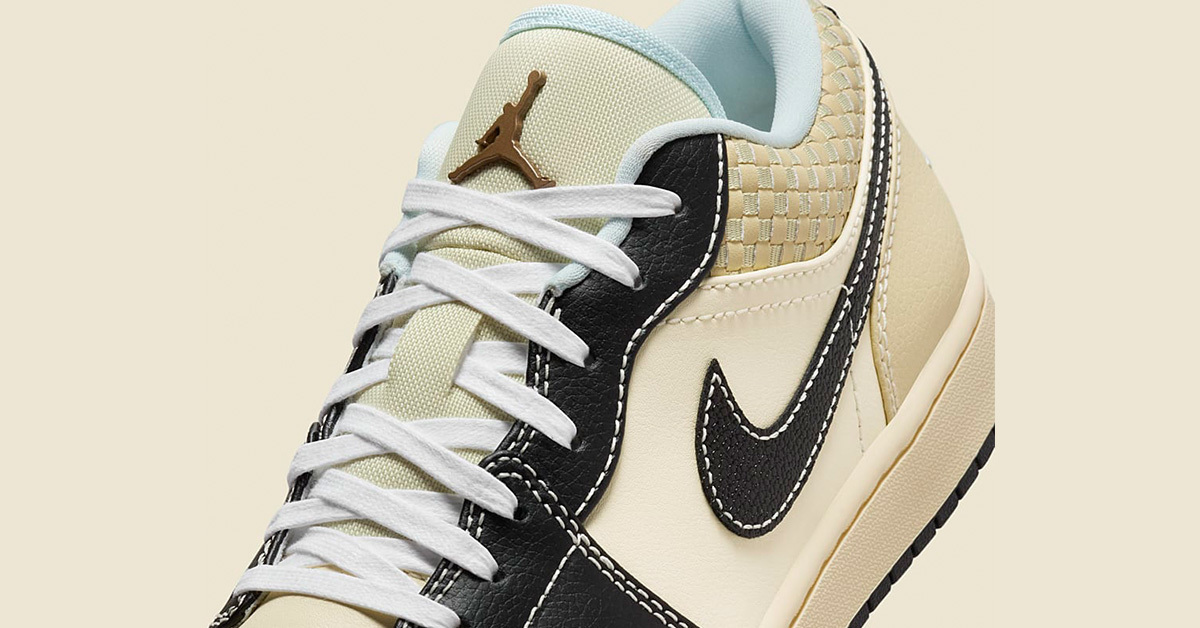 Nike confirms the Air Jordan 1 Low SE "Coconut Milk/Black" Nike confirms the Air Jordan 1 Low SE "Coconut Milk/Black"