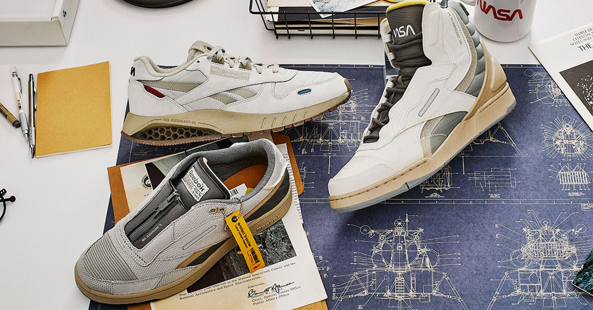 Reebok and NASA: Ready for the launch of the galactic sneaker collection on 31 July Reebok and NASA: Ready for the launch of the galactic sneaker collection on 31 July