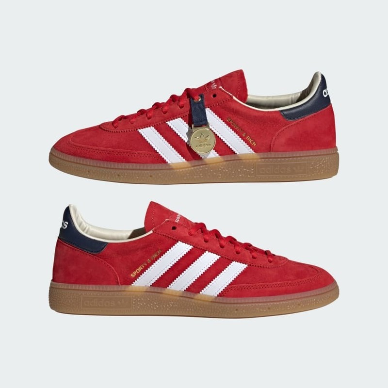 Sporty & Rich x adidas Handball Spezial "Red" | IH8337 Sporty & Rich x adidas Handball Spezial "Red" | IH8337