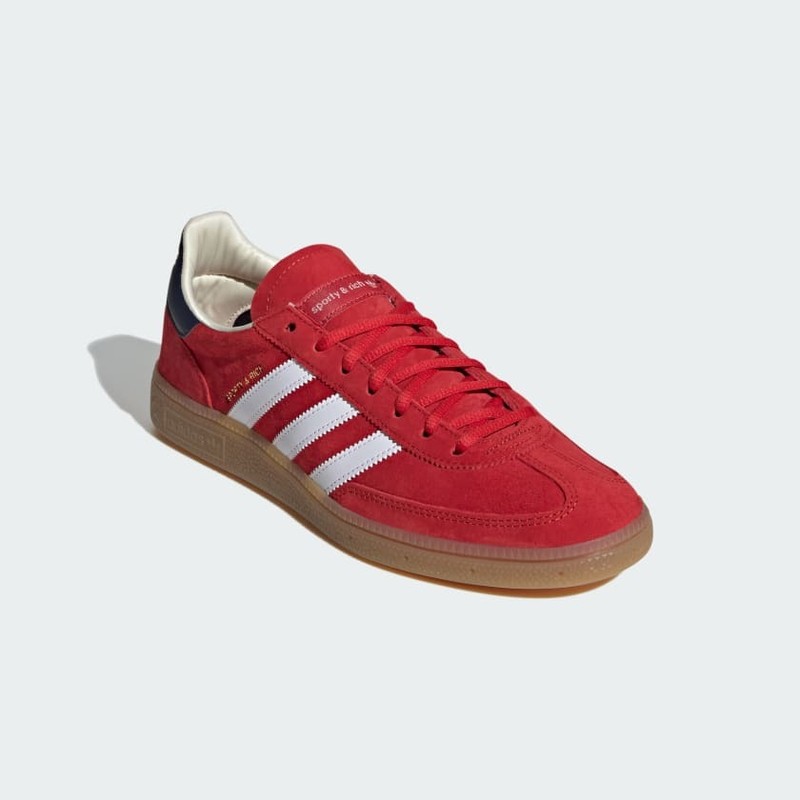 Sporty & Rich x adidas Handball Spezial "Red" | IH8337 Sporty & Rich x adidas Handball Spezial "Red" | IH8337