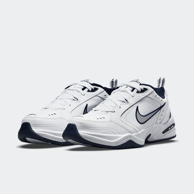 Nike Air Monarch IV "White/Navy" | 416355-102