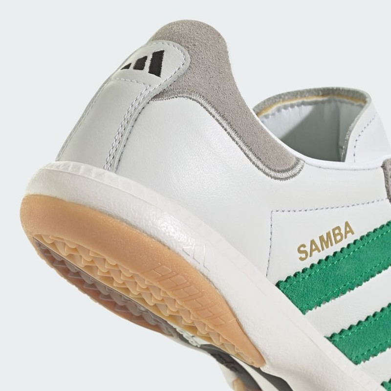 adidas Samba MN "White/Green" | ID3922
