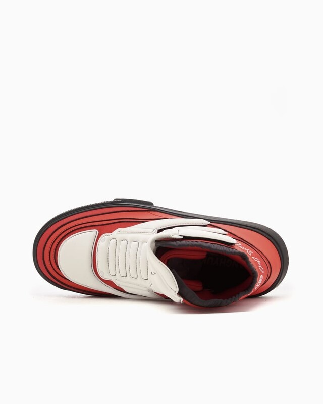 Kanghyuk x Reebok Club C LTD Moto High "Red" | RMIA06OC99MAT0012500 Kanghyuk x Reebok Club C LTD Moto High "Red" | RMIA06OC99MAT0012500