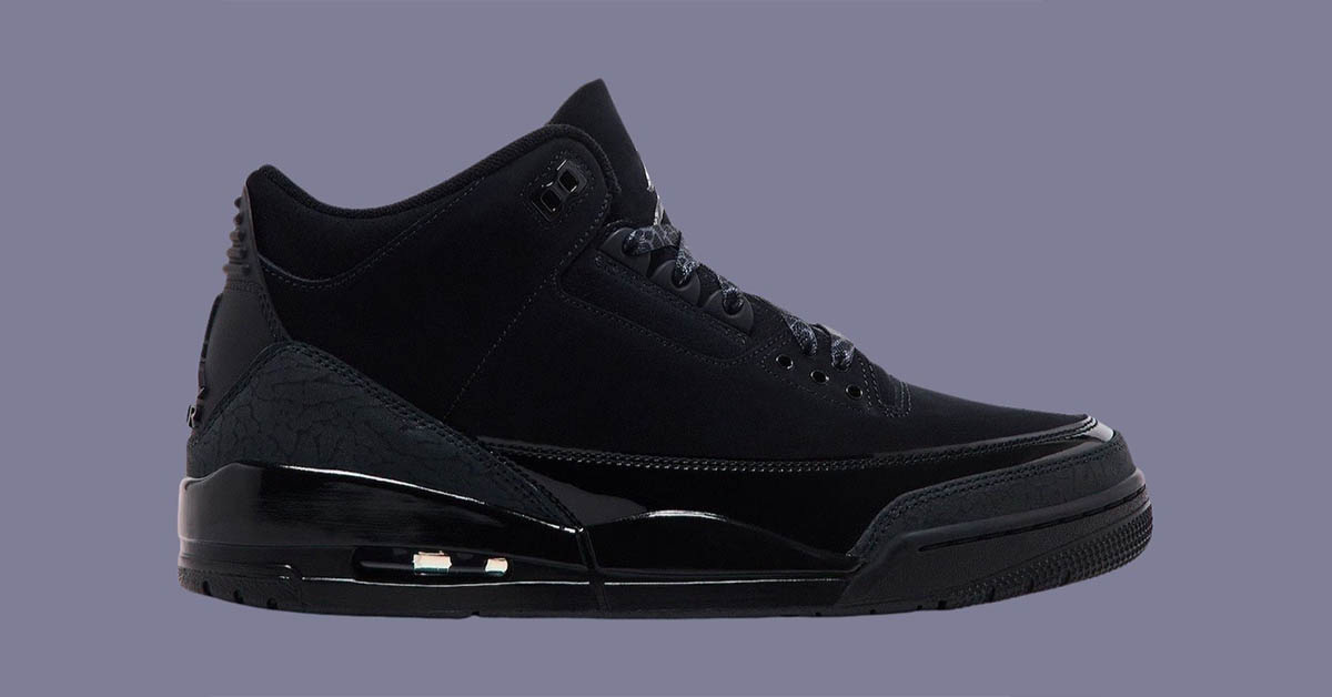 Air Jordan 3 "Black Cat" - Expected Comeback in Spring 2025 Air Jordan 3 "Black Cat" - Expected Comeback in Spring 2025