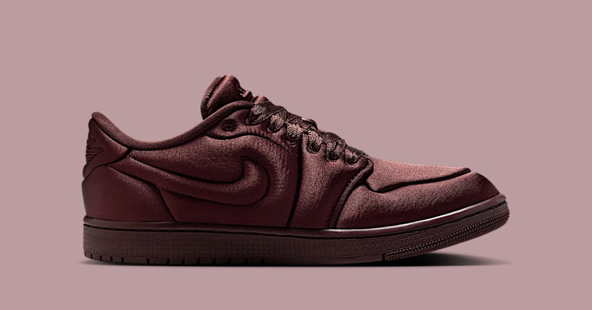 Air Jordan 1 Low MM Satin ‘Earth’ inspires with a luxurious look Air Jordan 1 Low MM Satin ‘Earth’ inspires with a luxurious look