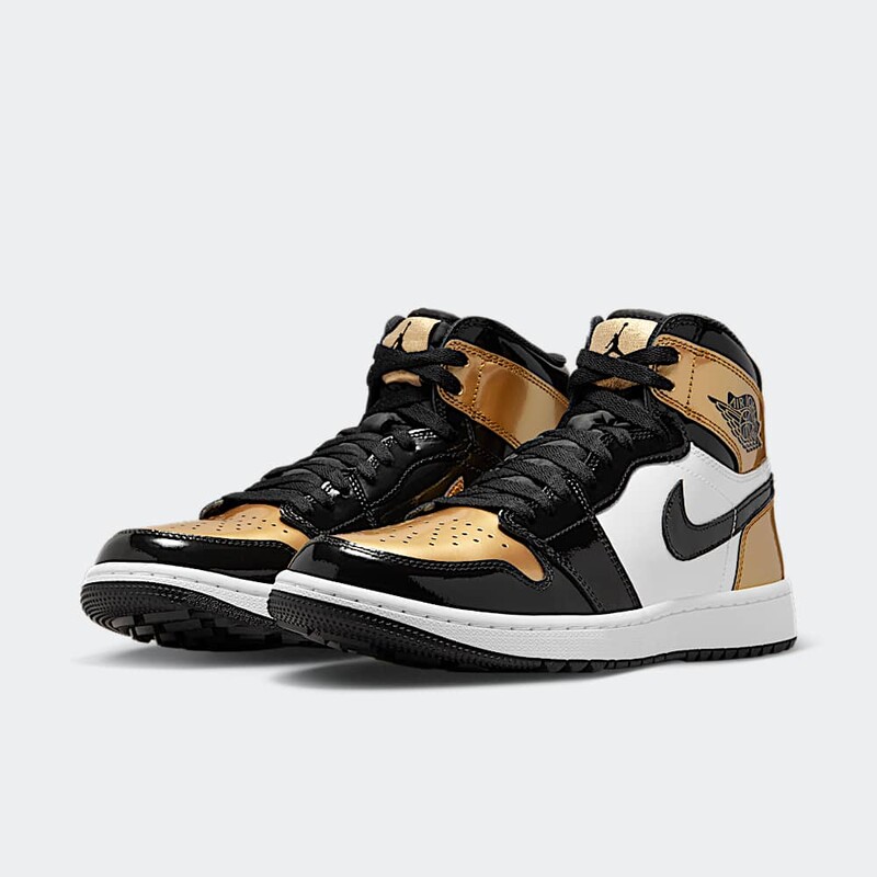 Air Jordan 1 High G Patent "Metallic Gold" | DQ0660-002