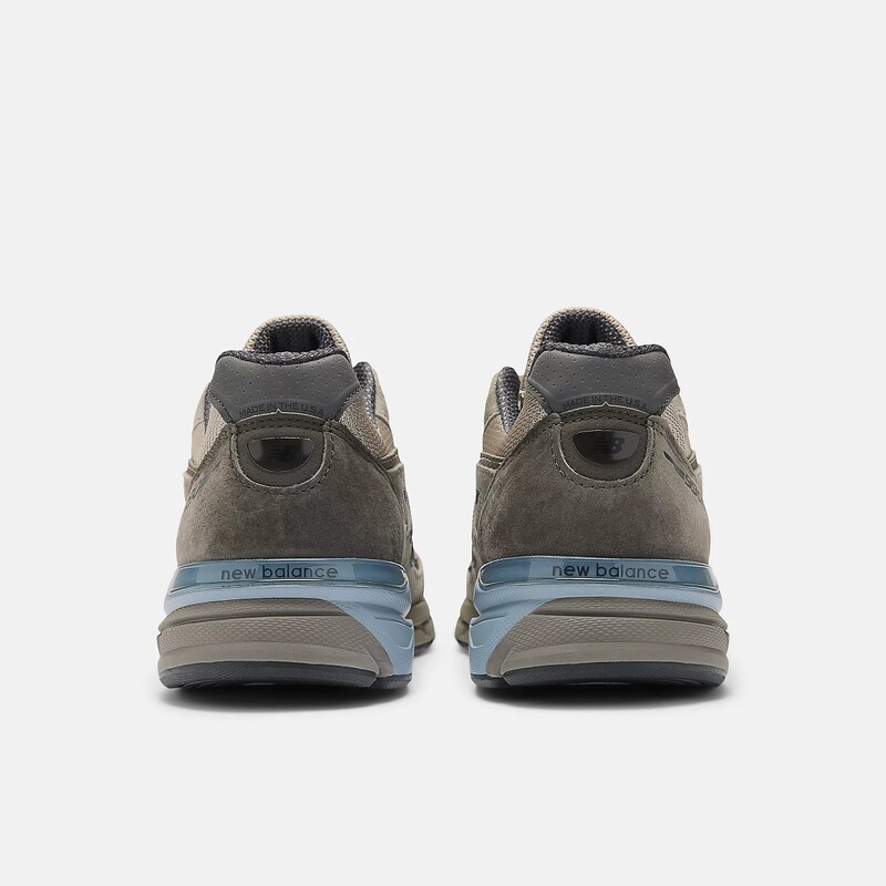 Auralee x New Balance 990v4 Made in USA "London Fog" | U990AR4