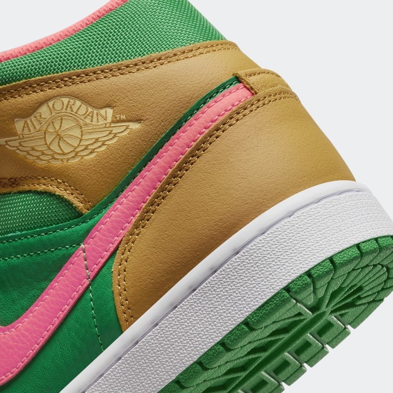 Air Jordan 1 Mid "Wheat Watermelon" | DX4332-700