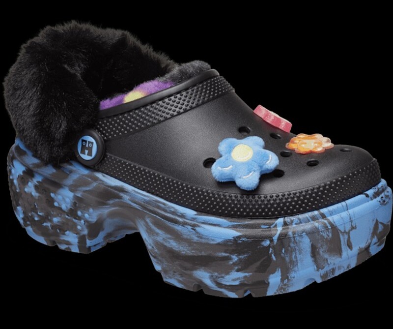 Happy Socks x Crocs Stomp Lined Clog | 211797-90H Happy Socks x Crocs Stomp Lined Clog | 211797-90H