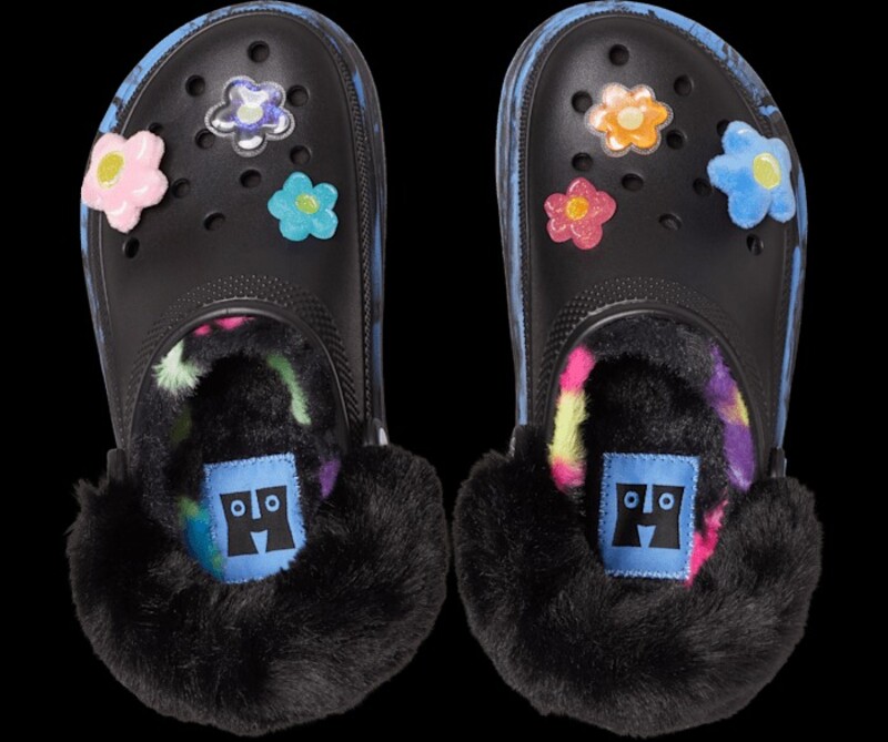 Happy Socks x Crocs Stomp Lined Clog | 211797-90H Happy Socks x Crocs Stomp Lined Clog | 211797-90H