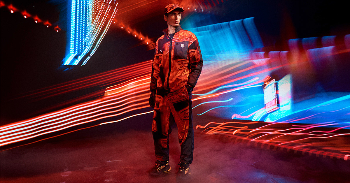 Vegas Vibes in jedem Piece mit der PUMA x Ferrari Neon Energy Collection Vegas Vibes in jedem Piece mit der PUMA x Ferrari Neon Energy Collection