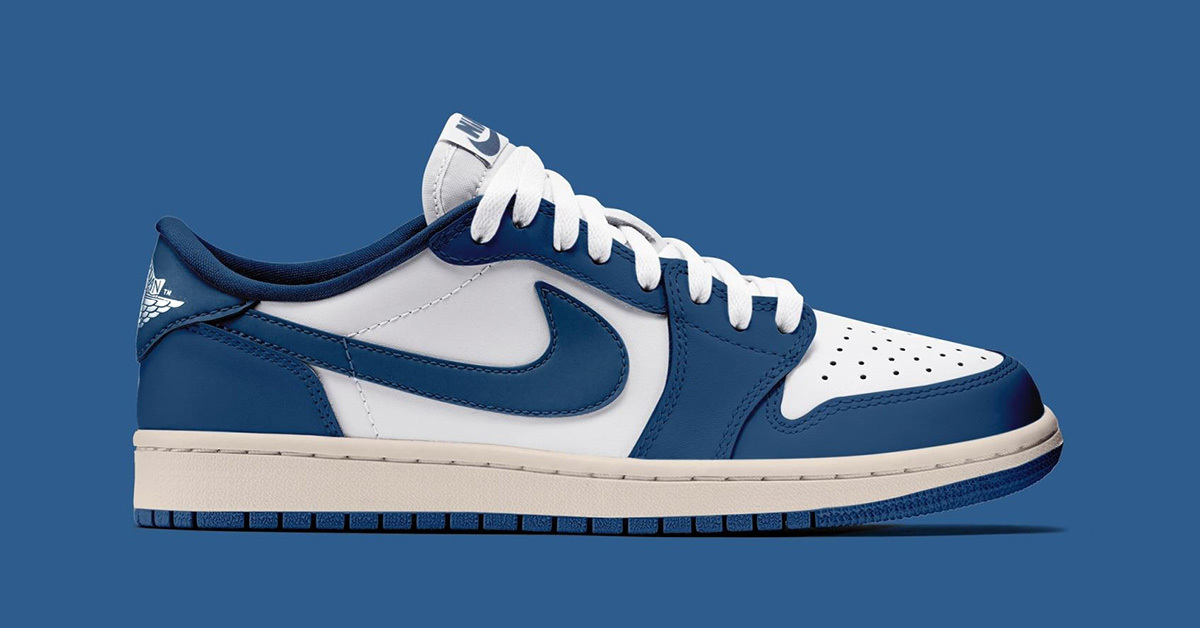 Air Jordan 1 Low OG ‘Storm Blue’ drops in autumn 2025 Air Jordan 1 Low OG ‘Storm Blue’ drops in autumn 2025