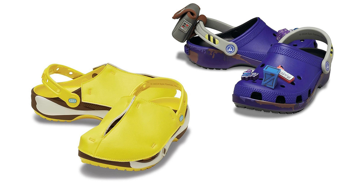 Fortnite x Crocs Classic Clogs to be released in October with Battle Bus and Peely Designs Fortnite x Crocs Classic Clogs to be released in October with Battle Bus and Peely Designs