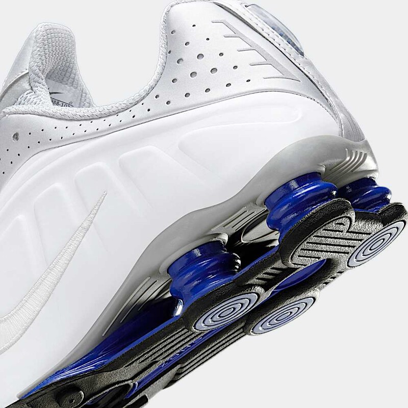 Nike Shox R4 "Metallic Silver/Deep Royal Blue" | HQ1988-102