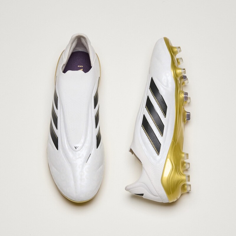 adidas Copa Pure 3 Elite Laceless FG "White/Gold" | JH6301 adidas Copa Pure 3 Elite Laceless FG "White/Gold" | JH6301