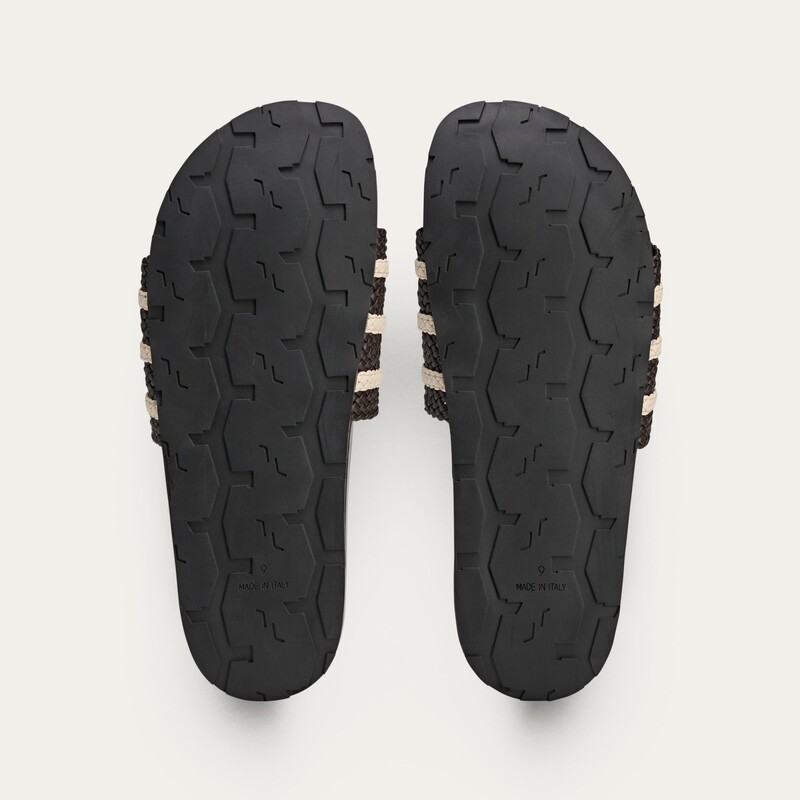 Wales Bonner x adidas Adilette "Dark Brown" | JR0229