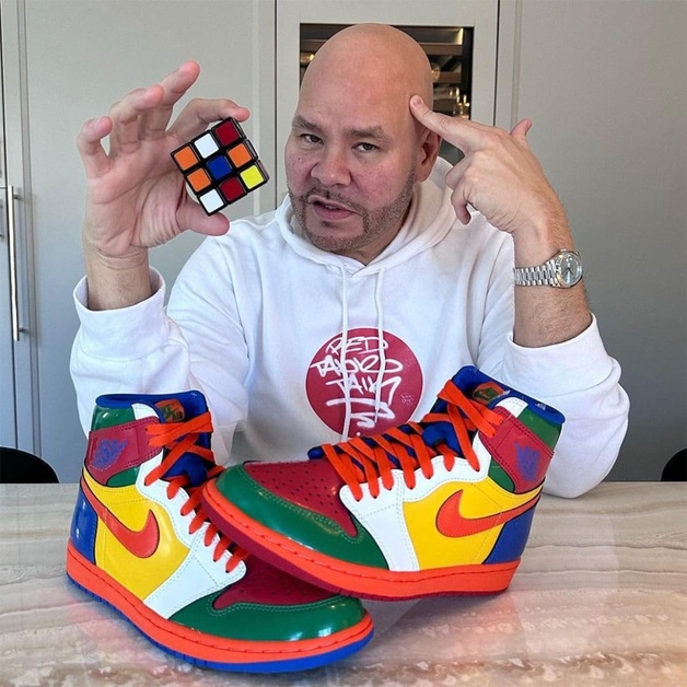 An Air Jordan 1 High "Rubik's Cube" Was Unveiled By Fat Joe