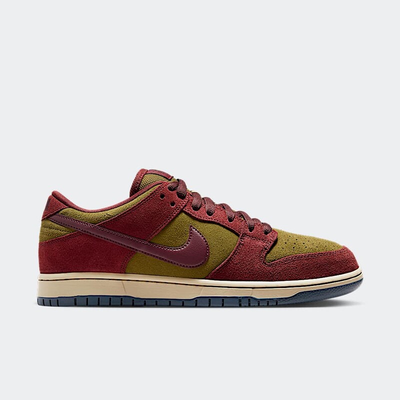 Nike SB Dunk Low "Dark Team Red/Olive Flak" | HQ1625-600