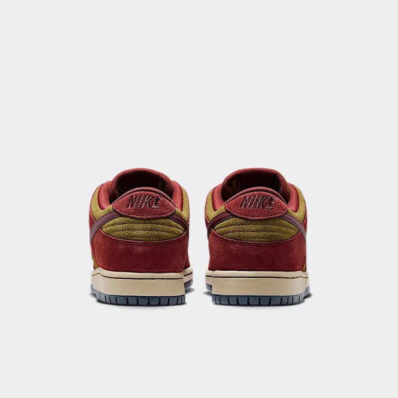 Nike SB Dunk Low "Dark Team Red/Olive Flak" | HQ1625-600