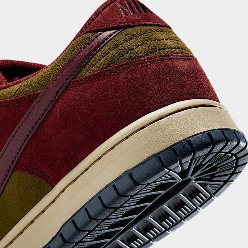 Nike SB Dunk Low "Dark Team Red/Olive Flak" | HQ1625-600