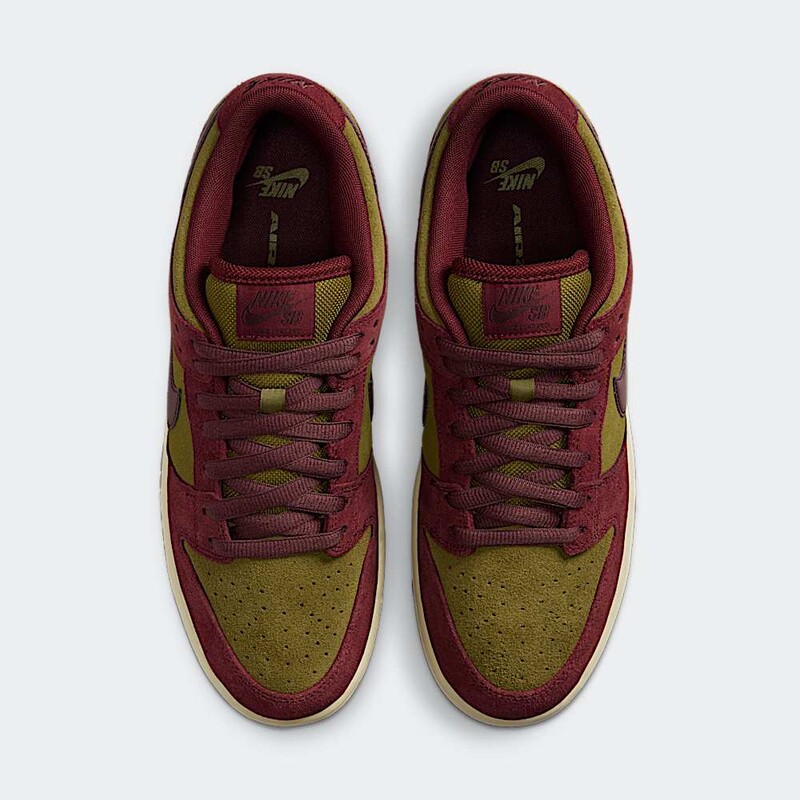 Nike SB Dunk Low "Dark Team Red/Olive Flak" | HQ1625-600