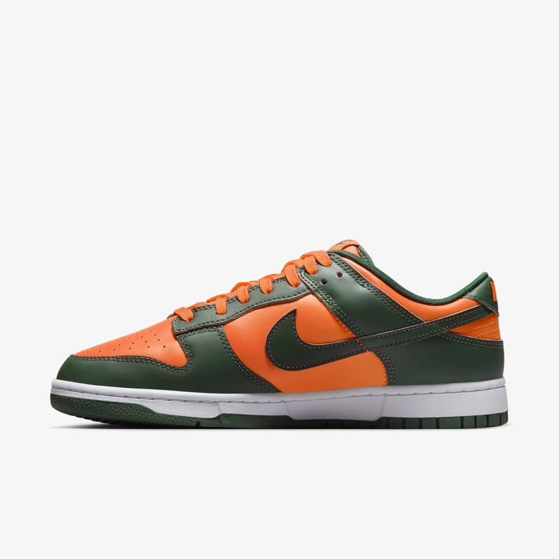 Nike Dunk Low Miami Hurricanes | DD1391-300