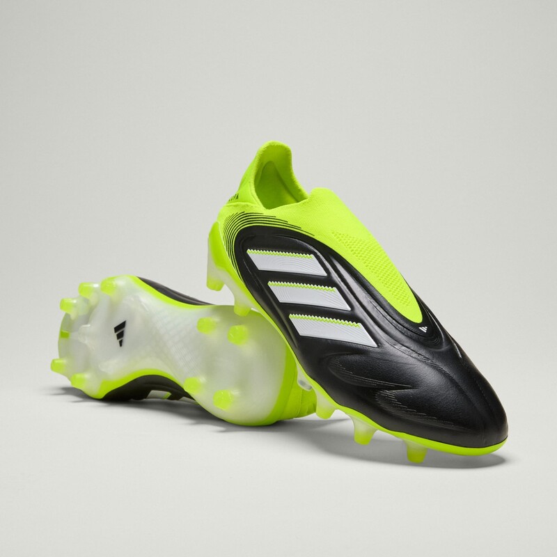 adidas Copa Pure 3 Elite Laceless FG "Black/Lemon" | JH6302