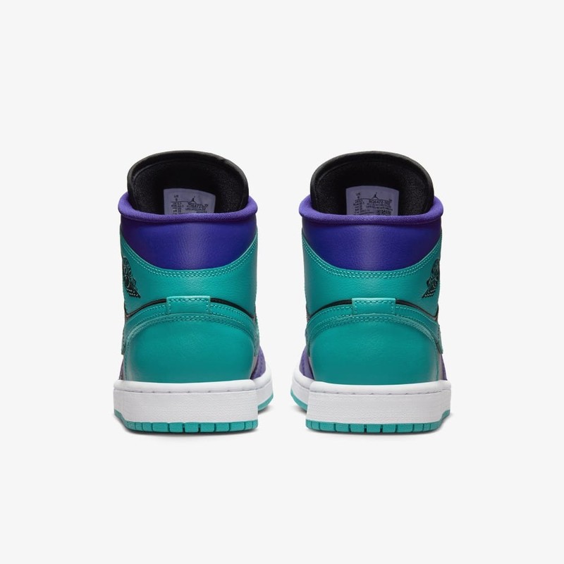 Air Jordan 1 Mid Black Grape | BQ6472-502