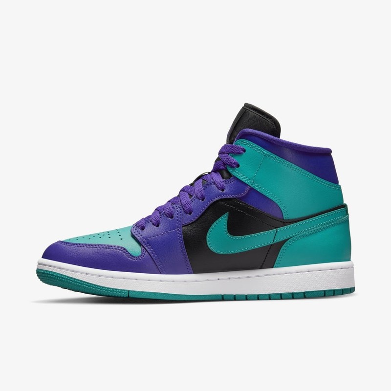 Air Jordan 1 Mid Black Grape | BQ6472-502