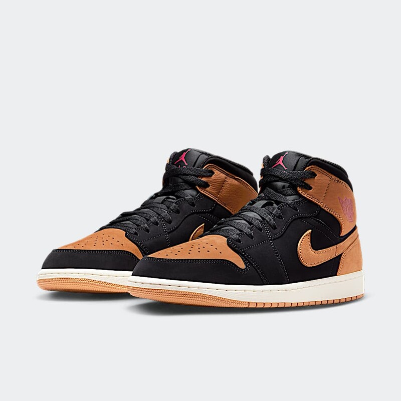 Air Jordan 1 Mid "Black/Flax" | HV4091-002