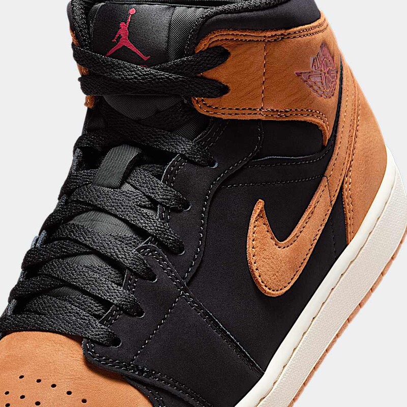 Air Jordan 1 Mid "Black/Flax" | HV4091-002