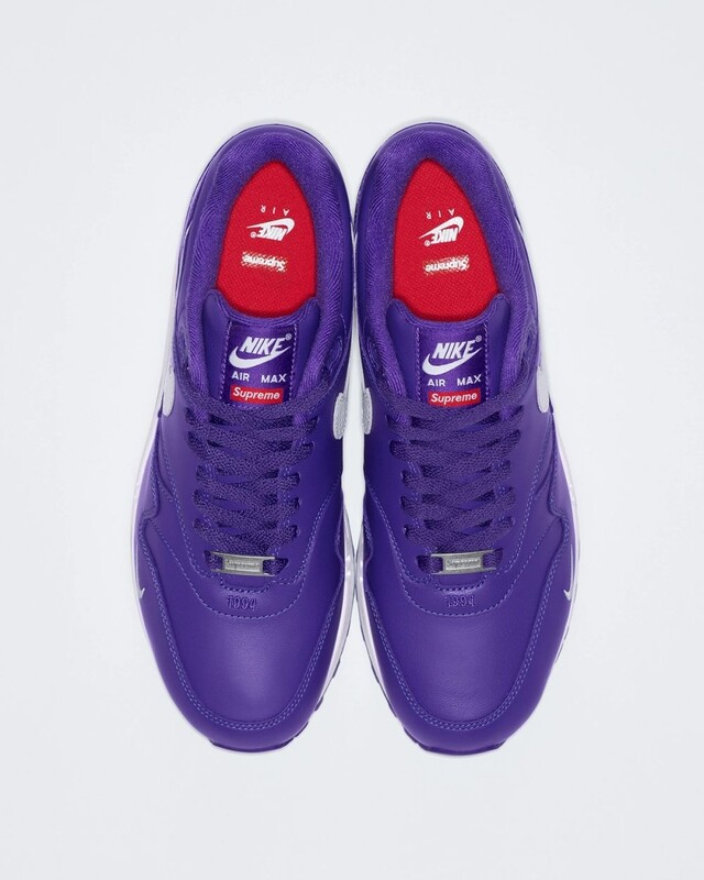 Supreme x Nike Air Max 1 '87 "Varsity Purple" | HF8813-500