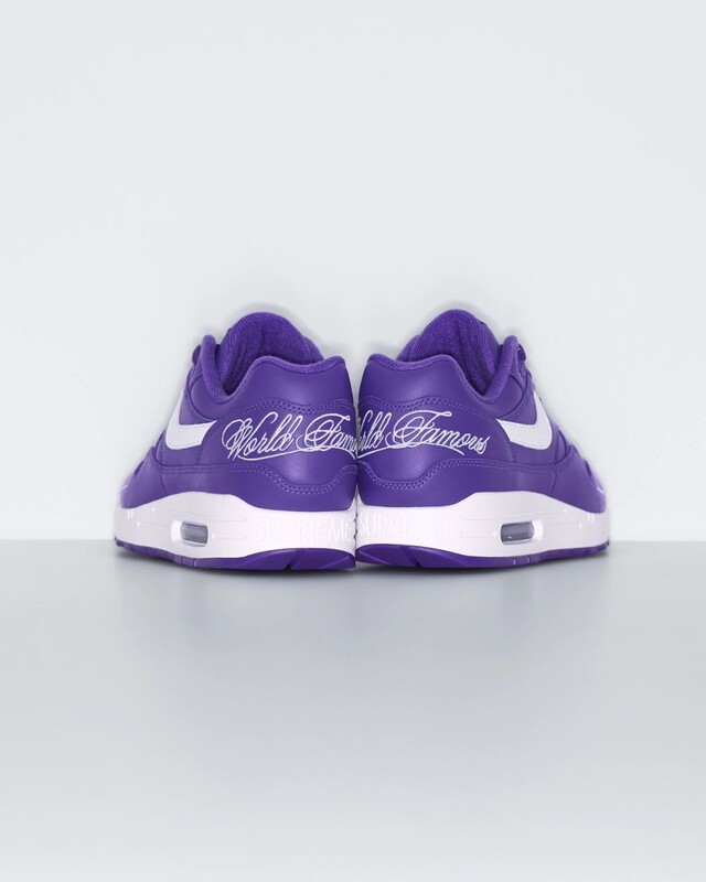 Supreme x Nike Air Max 1 '87 "Varsity Purple" | HF8813-500