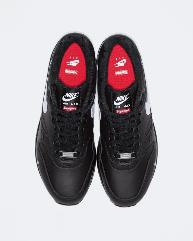 Supreme x Nike Air Max 1 '87 "Black & White" | HF8813-001