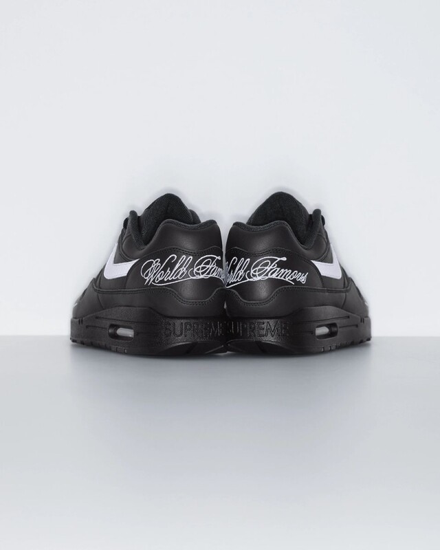 Supreme x Nike Air Max 1 '87 "Black & White" | HF8813-001