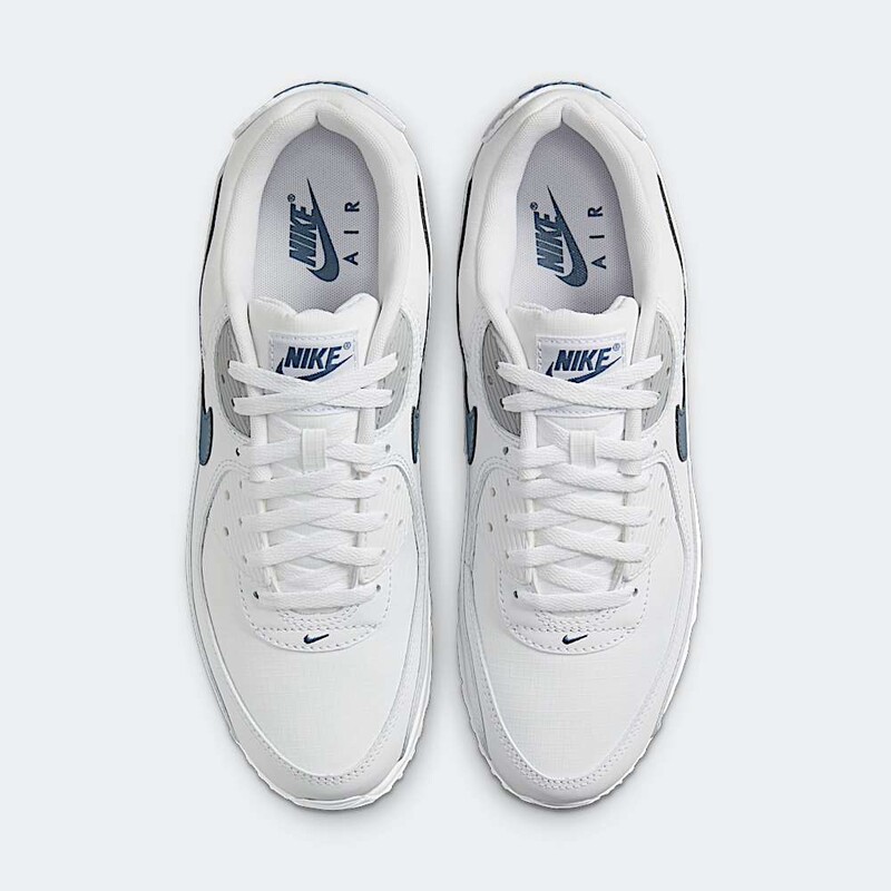 Nike Air Max 90 "White/Diffused Blue" | IB7680-100