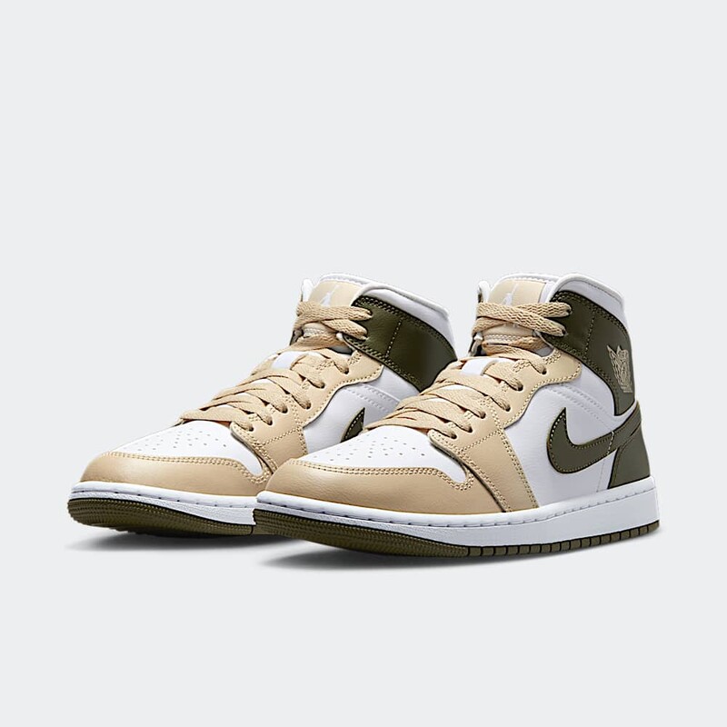 Air Jordan 1 Mid "Rattan" | BQ6472-120