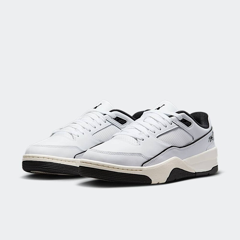 Jordan Flight Court "White/Black" | HF3255-100