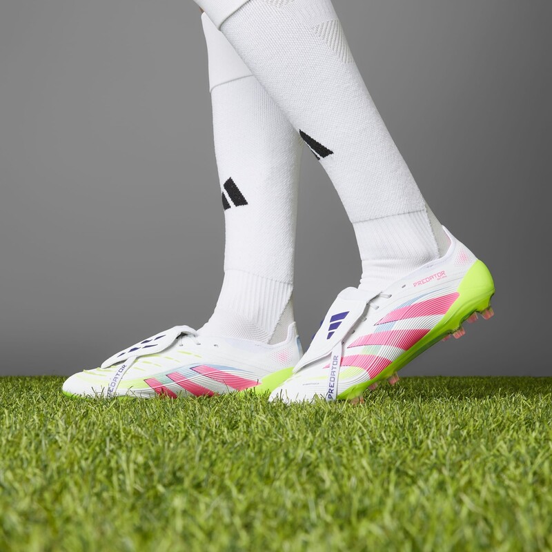 adidas Predator Elite Fold-Over Tongue FG "Pink/Lemon" | ID8967