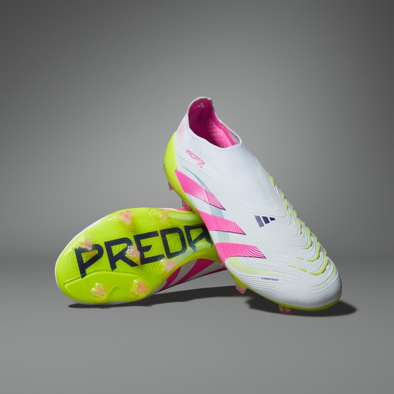 adidas Predator Elite FG Laceless "Pink/Lemon" | ID3876