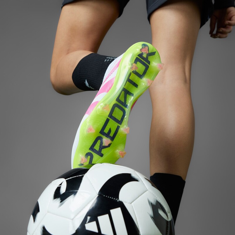 adidas Predator Elite FG Laceless "Pink/Lemon" | ID3876