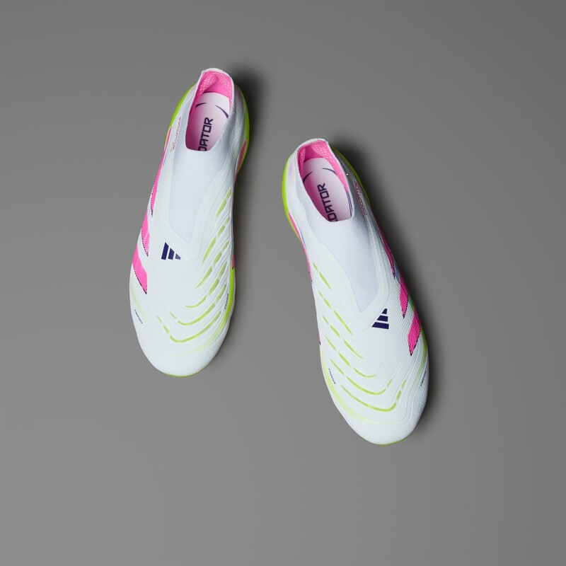adidas Predator Elite FG Laceless "Pink/Lemon" | ID3876