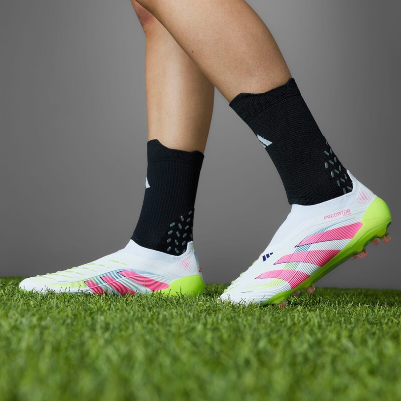adidas Predator Elite FG Laceless "Pink/Lemon" | ID3876