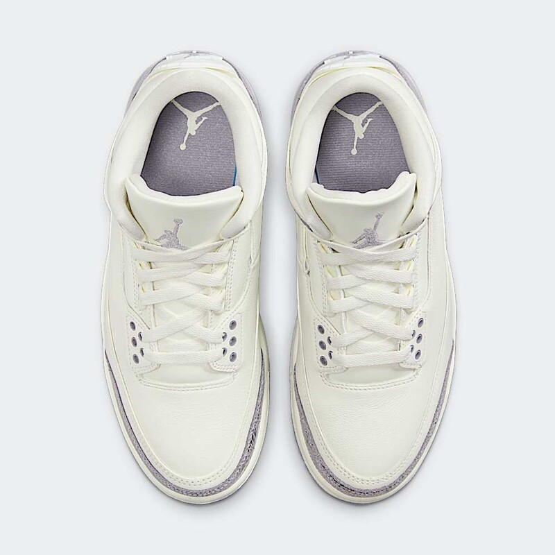 Air Jordan 3 "Sail/Metallic Silver" | CK9246-100