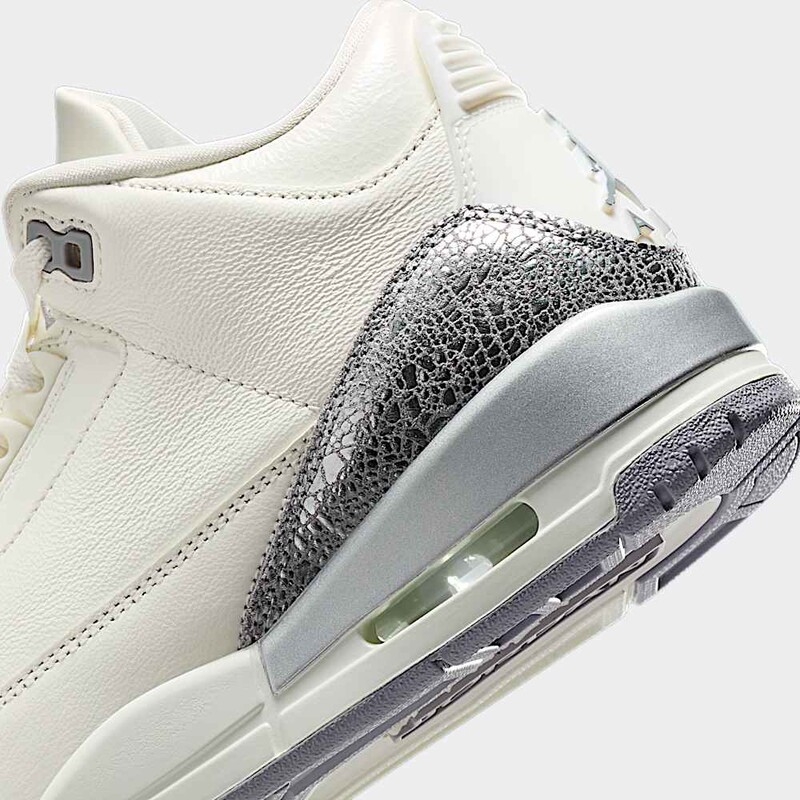 Air Jordan 3 "Sail/Metallic Silver" | CK9246-100