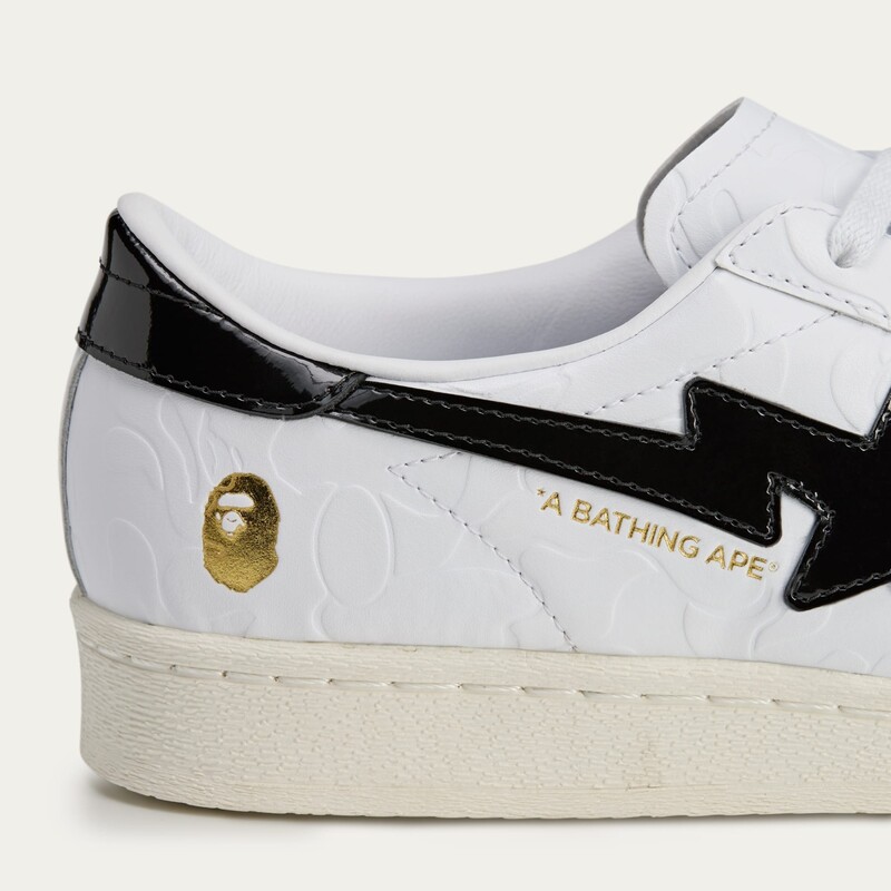 BAPE x adidas Superstar Vintage "White" | JR2701