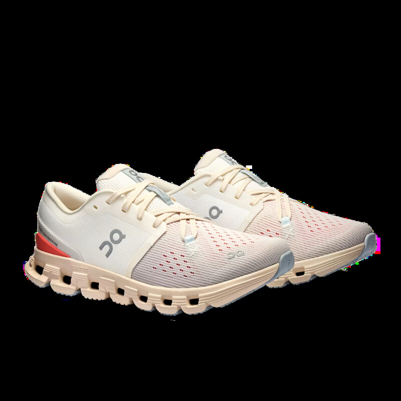 On Cloud X 4 "Ivory/Salmon" | 3WE30073297