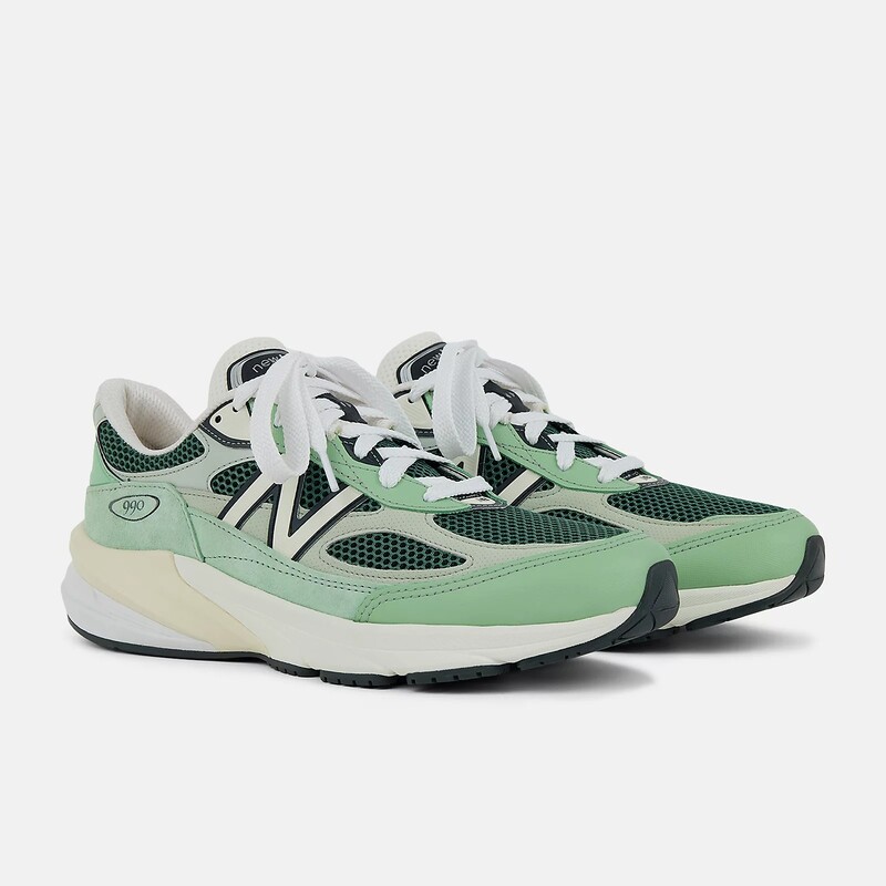 New Balance 990 V6 Made in USA "Natural Mint" | U990AB6